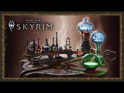 Как сделать зелье лечения в skyrim