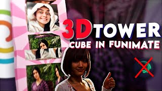 3D tower cube🥵effect | badass 3D effect tutorial Funimate!