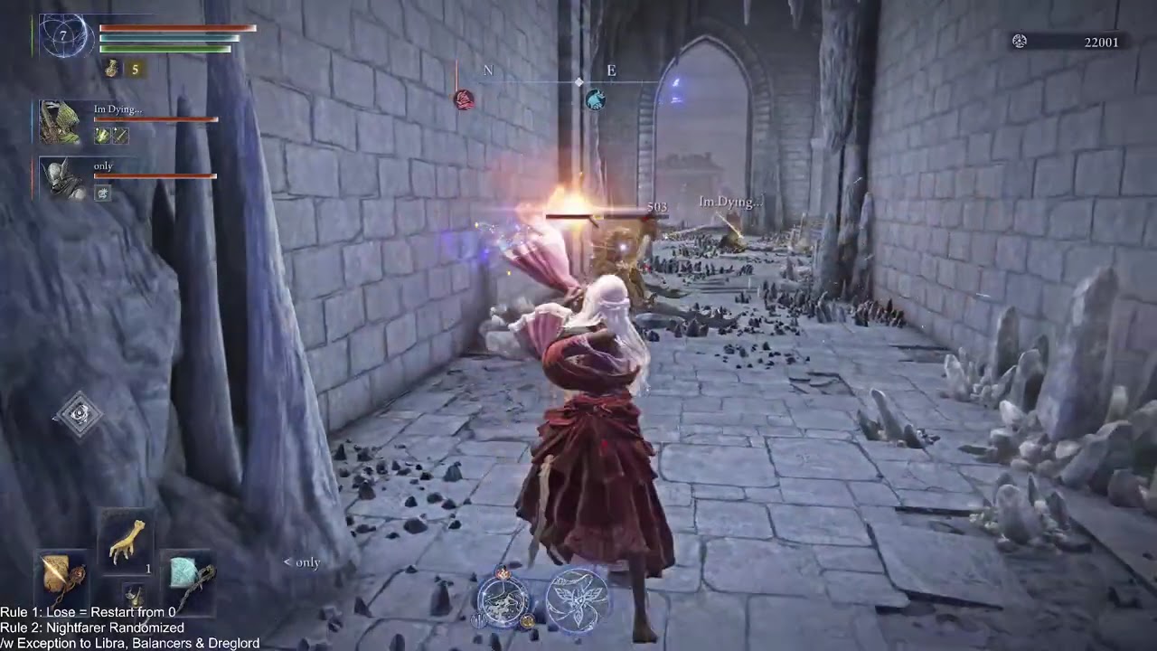 Deep of Night 0-9999 Permadeath Climb Random Trios Run 14