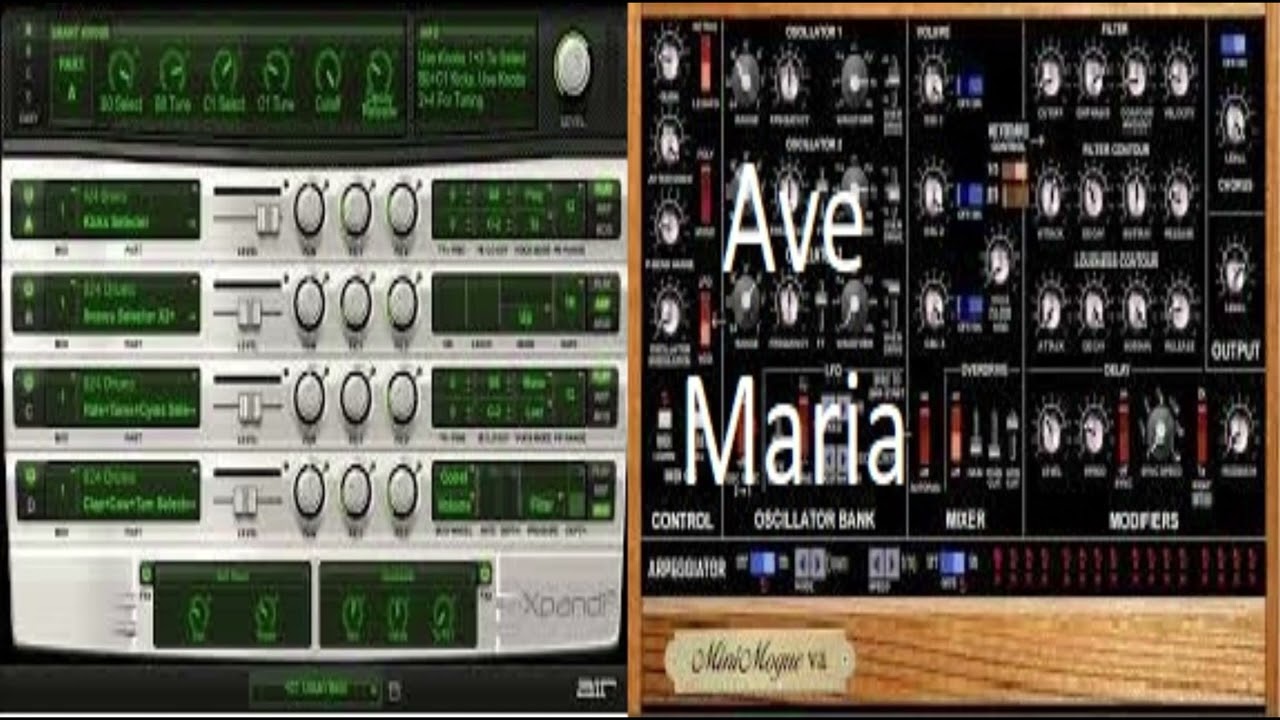 xPand!2 & Minimoog   Ave Maria
