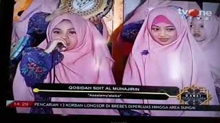 Tim Kasidah Sdit Al Muhajirin Tdanil Damai Indonesia  Tv One