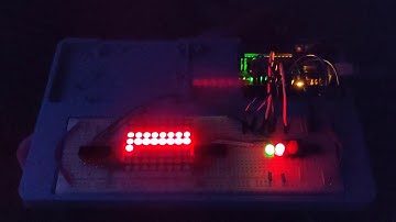 8x8 Dot Matrix animations (dark)