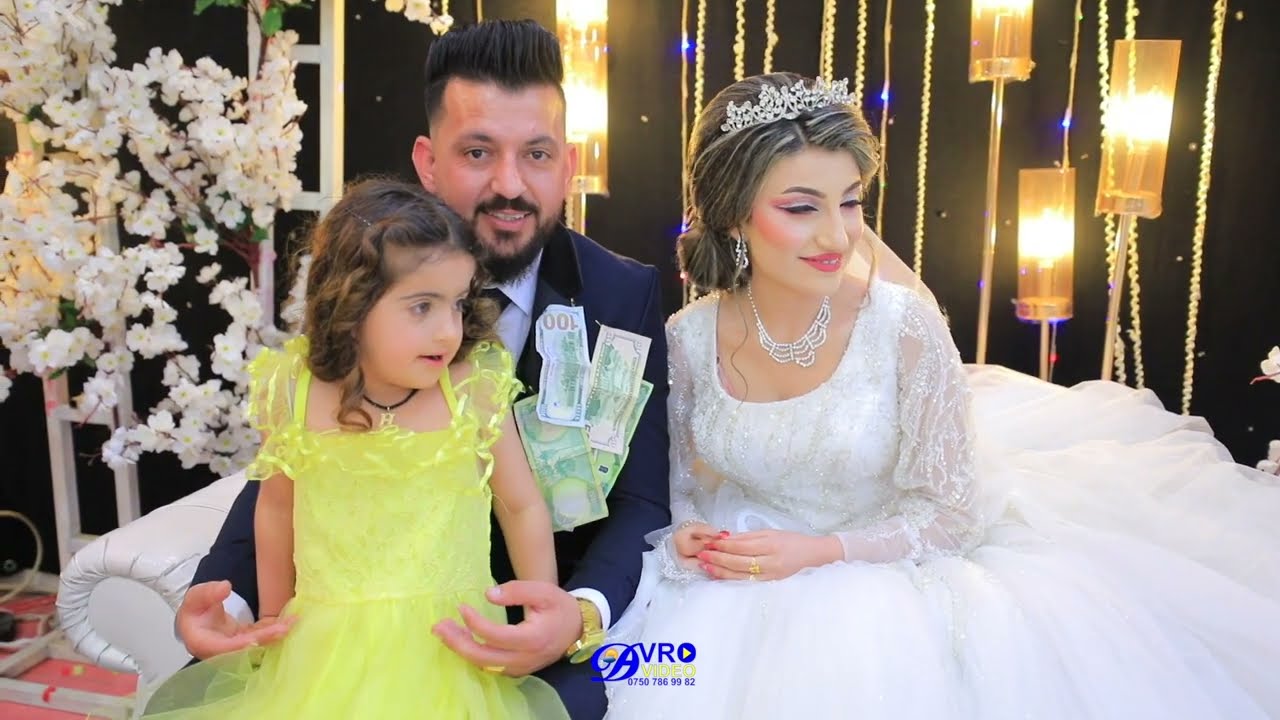 الفنانين ناجي الهسكاني و خلو شنكالي و جميل شنكالي حفلة زفاف تحسين و شهيرة جزء 5