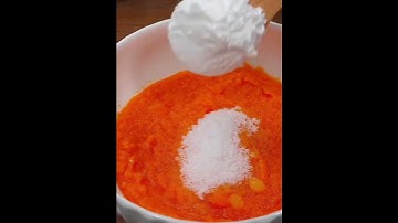 Thumbnail of Home cooking, recipe idea for fried carrots with sesame nuts that are chewy and good for healthy ...