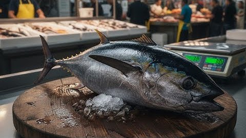 Tuna Cutting Show – Skill & Precision in Real Time