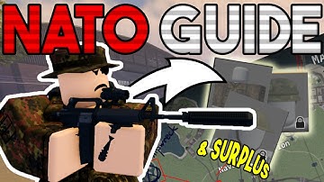 Quick NATO and SURPLUS Guide for the Beta Map | Apocalypse Rising 2 (ROBLOX)