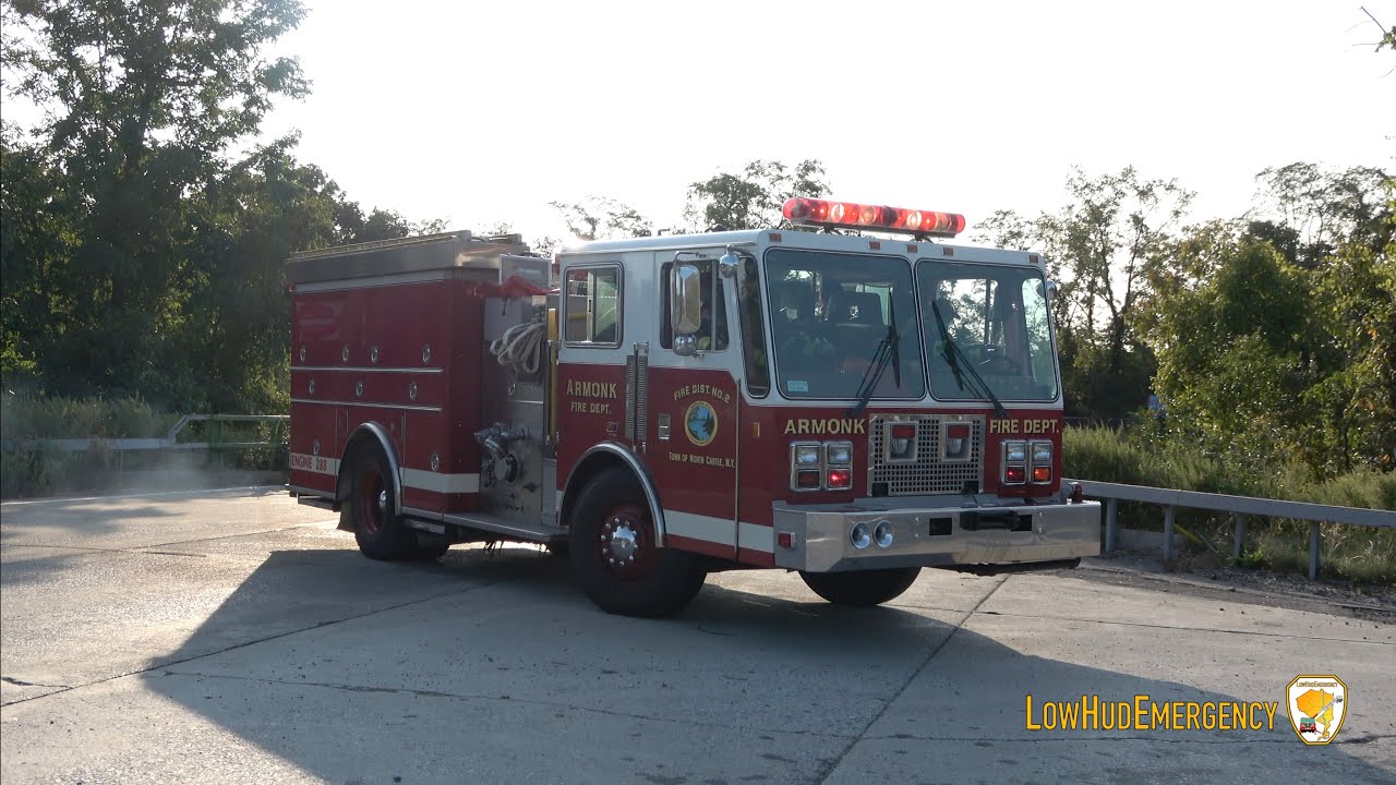 Armonk FD Car 2023, Engine 288, & Tanker 9 Responding