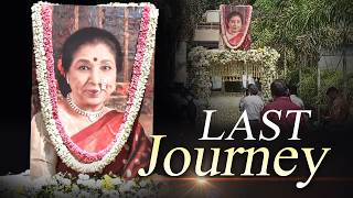 LIVE UPDATES: Asha Bhosle's last journey | Bollywood tributes |Last rites in Mumbai |Legendry Singer