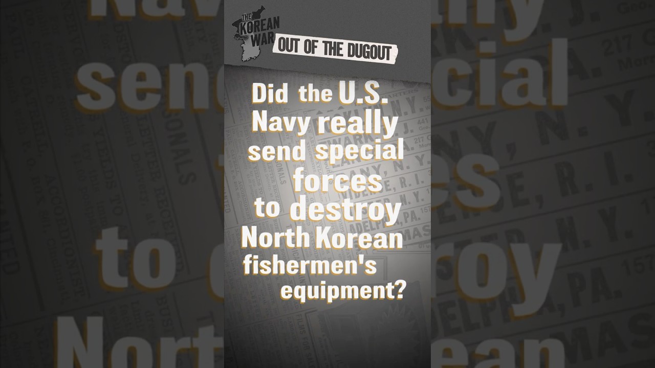 Operation Fishnet: The Korean War’s Strangest Special Ops Mission #OOTD #shorts