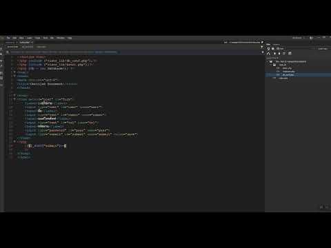 สอนเขียนภาษาPHP EP1 การINSERT INTO เพิ่มข้อมูลลงฐานข้อมูล MySQL แบบง่าย