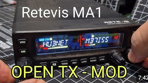 Retevis MA1 Frequency Expansion , EU , USA , Open Full