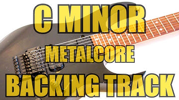 C Minor // Drop C // Metalcore // Melodic Metal // Backing Track
