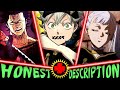 EVERY BLACK BULL IN BLACK CLOVER - HONEST ANIME DESCRIPTIONS