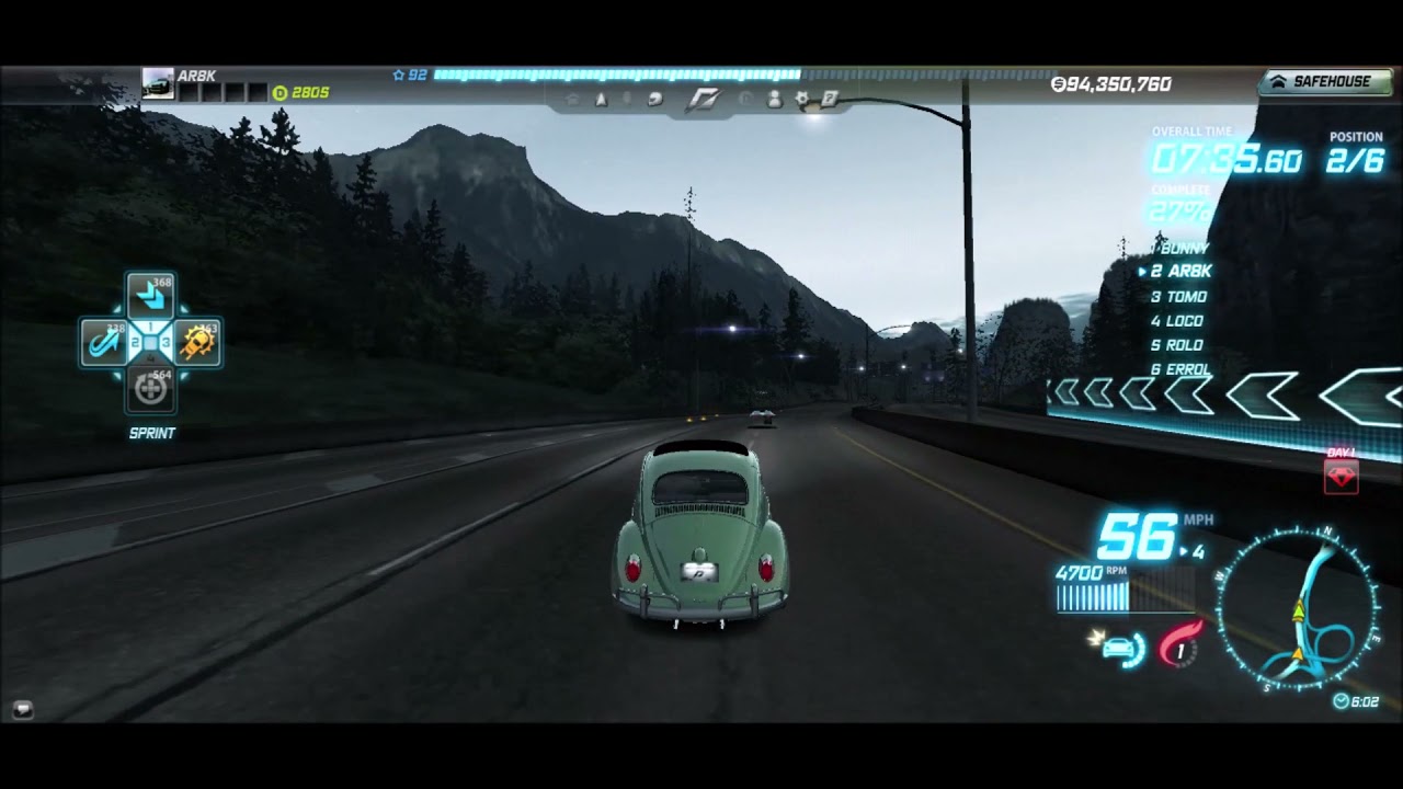 SoapBox Race World/Sparkserver/Need For Speed World - "Herbie's Adventure" Achievement