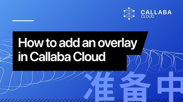 How to add an overlay for your stream in Callaba Cloud