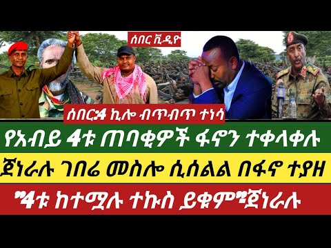 Ethiopia ሰበር አስደሳች ዜና ህዳር 5 2018 ዓም Ethiopia Breaking News 2025 Ethiopianews Ethiopia Fano
