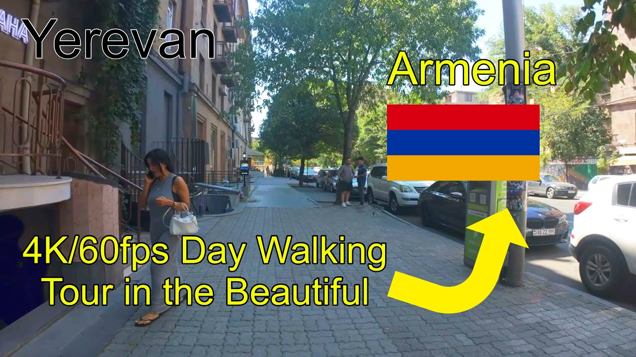 Walking Tour Yerevan 🇦🇲 [4K/60fps] | Mother of Armenia & City Views | ULTRA HD