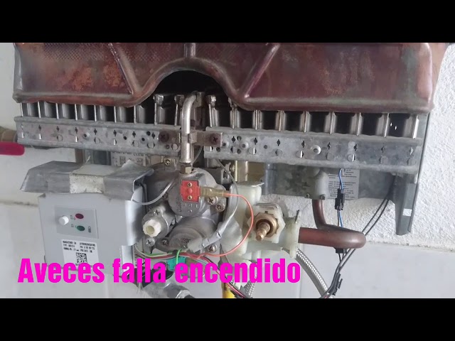Calentador de paso a gas aveces no arranca Junkers bosch