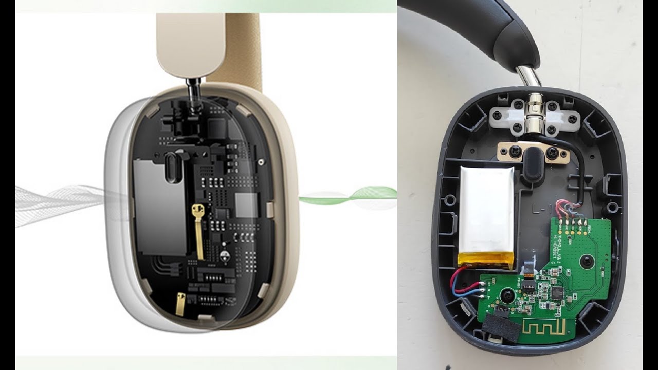 Abrindo o Fone bluetooth Baseus h1 híbrido **erro sincronização** (solução nos comentários)