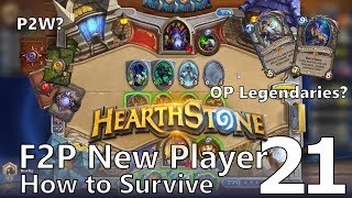Hearthstone - F2P New Player: How to Survive #21 - Skipping ahead a little bit