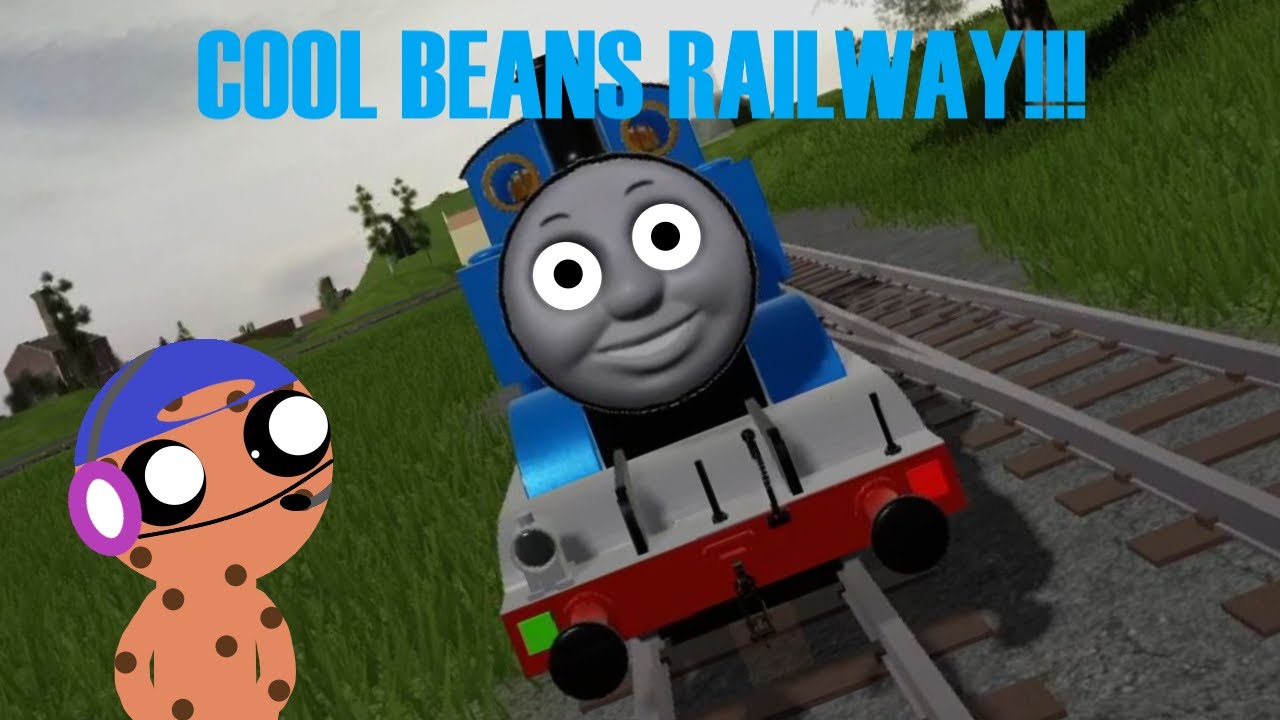 Roblox let's play The Cool Beans Railway | Crashing trains and filming a masterpiece