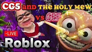 GEF vs CG5 Epic Roblox Battle #shorts #roblox