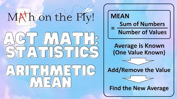 ACT Math Prep Statistics: Means and Averages