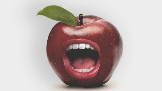 Mouth Apple - Adobe Photoshop  Manipulation Tutorial