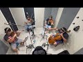 Gravação com Quarteto de Cordas ( Strings) - Alexandre Arez (Cant) e Ronaldo Oliveira (Arr)