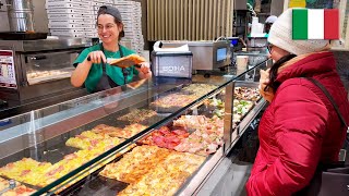 PIZZA By Slice In ROME  Amazing Italian Street Food