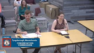 Tyngsborough Conservation Commission Meeting of 7/8/2025
