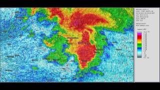 Doppler Radar - Denning Arkansas Tornado