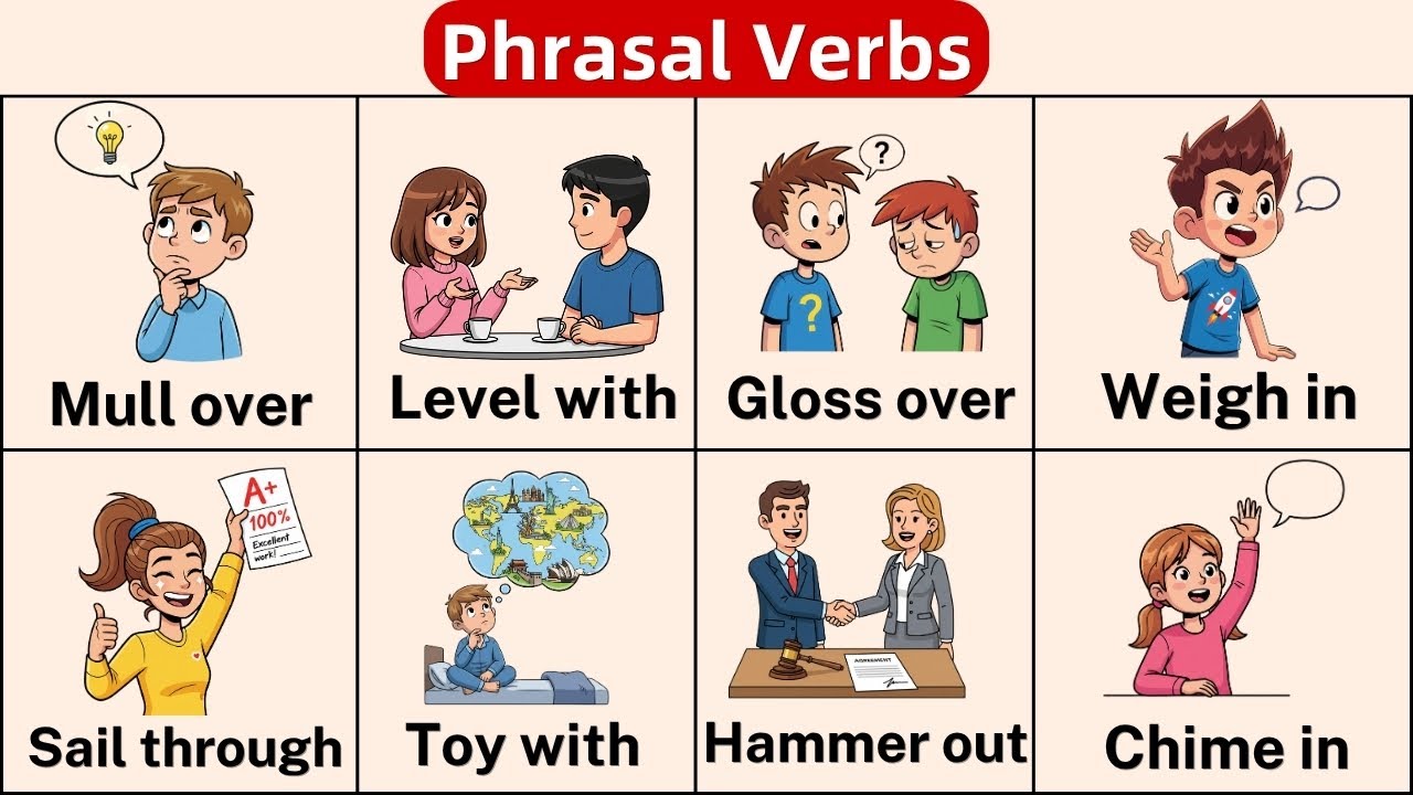 Learn Phrasal Verbs with Daily Use Sentences | Advanced English ...