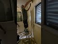 wallpaper removal! link in the comments ##shorts #fyp #home #painting #renovation #flooring