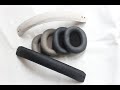 How to fix Panasonic RP-HTX80B RP-HTX90N headphones Headband cushion and arch headband replacement.
