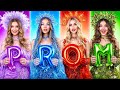Fire Girl, Water Girl, Air Girl and Earth Girl! Four Elements Go to Prom