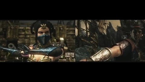 Mortal Kombat X - Kitana vs. Kung Lao (Introduction/Dialogue)