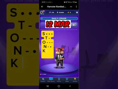 Hamster kombat daily