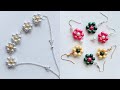 How To Make Simple And Beautiful Pearl Earrings At Home|DIY|Pearls Jewelry Making