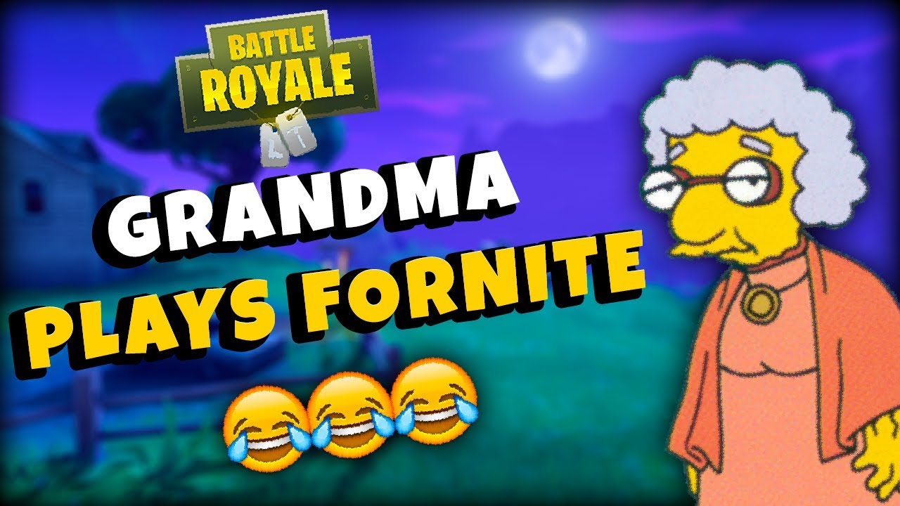 HILARIOUS Grandma Plays Fortnite! (Season 5) YouTube