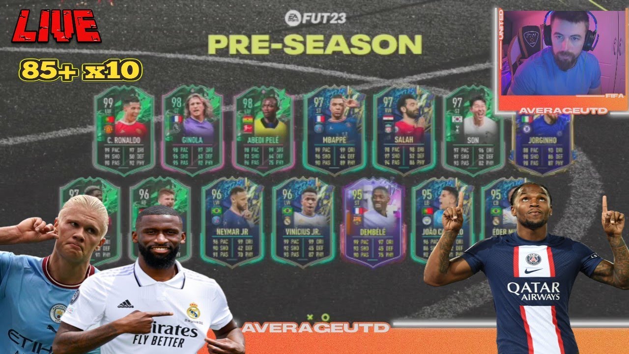 LIVE FIFA 22 PRE-SEASON/PRESEASON CUP II/85x10 UNLIMITED TODAY?/ELITE DIV RIVALS WITH MOMENTS RENATO