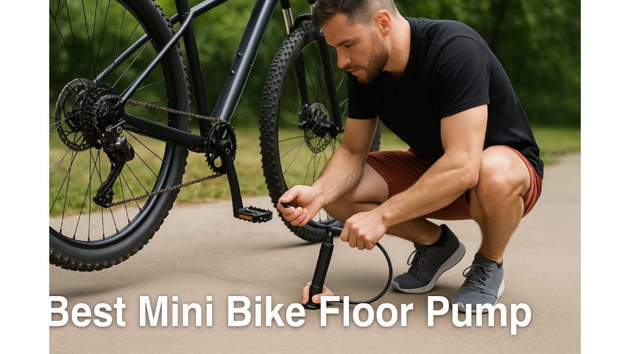 🚲 Best Mini Bike Floor Pump | PRO BIKE TOOL Mini Floor Bicycle Pump 🔧