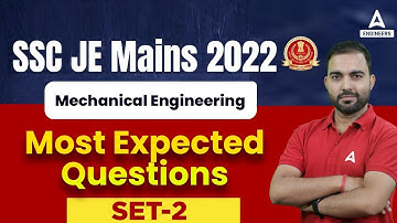SSC JE Mains 2022 | SSC JE Mains Mechanical Paper | Most Expected Questions #2 | RK Sir