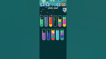 Water Color Sort Level 5267 Gameplay Solution WalkThrough