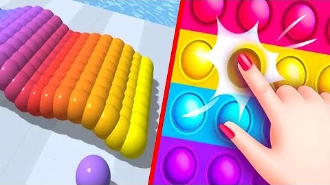 🎮Pop Us vs Canvas Run All Levels - New Max Level Android,Ios Mobile Gameplay