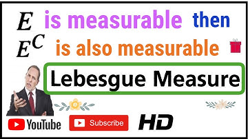 E is measurable then it