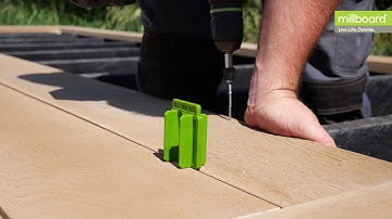 Millboard best practice guide | Fixing the boards