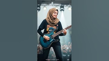 WOW ‼️ SKILL GITAR CEWEK Luar Biasa 😲 #shorts #music #rock #metallica
