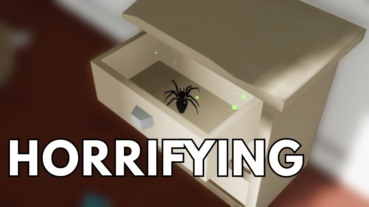 This Game Gave Me Arachnophobia
