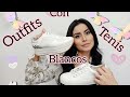 OUTFITS CON TENIS BLANCOS